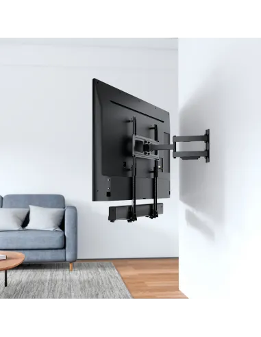 AISENS Soporte Universal para Barra de Sonido, Negro