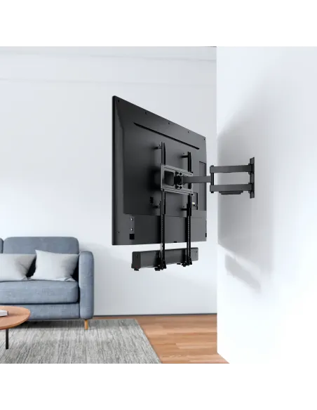AISENS Soporte Universal para Barra de Sonido, Negro