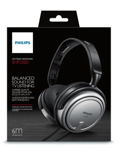 Philips Auriculares interior con cable para TV SHP2500 10