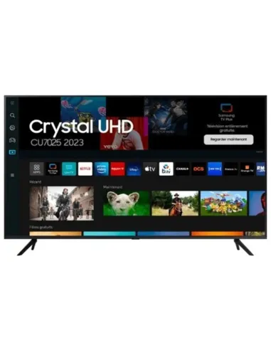 Tv samsung 50pulgadas led crystal 4k uhd -  tu50cu7025 -  smart tv