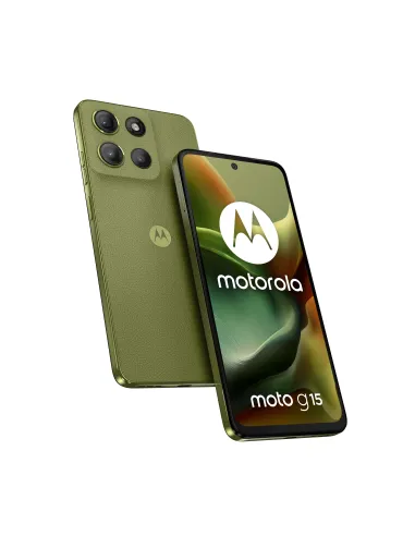 Motorola moto g15 17,1 cm (6.72") SIM doble Android 15 4G USB Tipo C 8 GB 512 GB 5200 mAh Verde