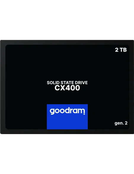 Goodram CX400 SSDPR-CX400-02T-G2 2 TB 2.5" Serial ATA III 3D NAND