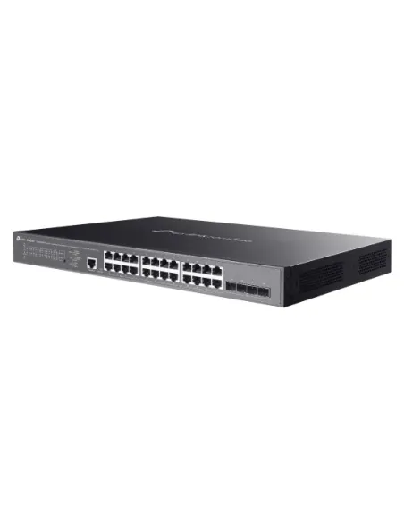 TP-Link Omada SG3428XMPP switch Gestionado L2+ Gigabit Ethernet (10 100 1000) Energía sobre Ethernet (PoE) 1U Negro