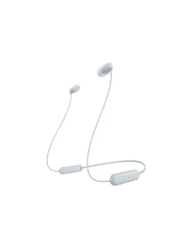 Sony WI-C100 Auriculares Inalámbrico Dentro de oído Llamadas Música Bluetooth Blanco