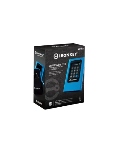 Kingston Technology IronKey 960GB Vault Privacy 80 XTS-AES 256-bit SSD externo cifrado