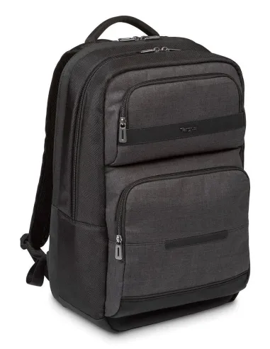 Targus CitySmart mochila Mochila informal Negro, Gris Imitación piel, Poliuretano (PU)