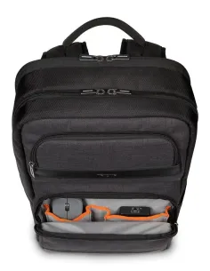 Targus CitySmart mochila Mochila informal Negro, Gris Imitación piel, Poliuretano (PU) 2