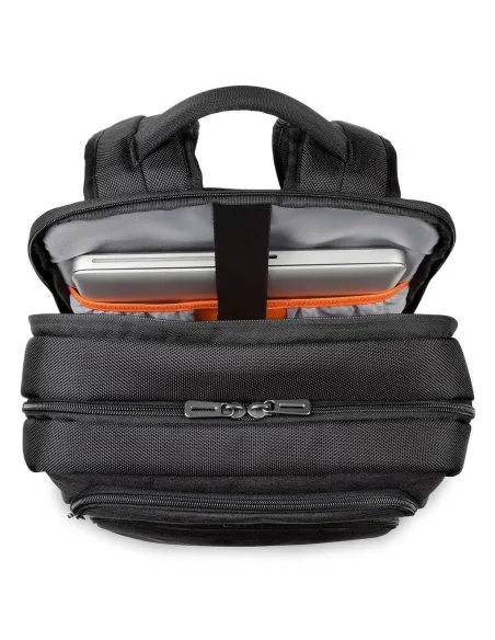 Targus CitySmart mochila Mochila informal Negro, Gris Imitación piel, Poliuretano (PU)
