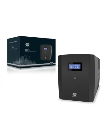 Conceptronic ZEUS03E sistema de alimentación ininterrumpida (UPS) Línea interactiva 1,2 kVA 720 W 6 salidas AC