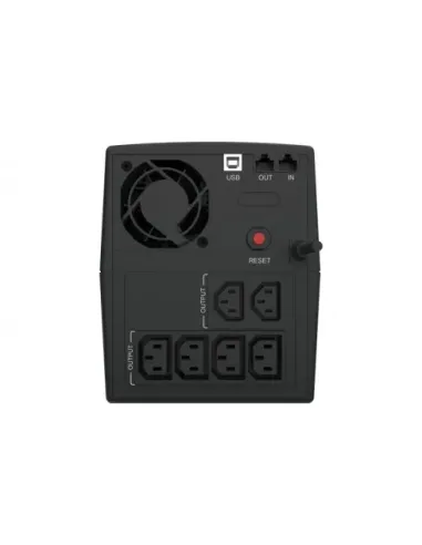 Conceptronic ZEUS03E sistema de alimentación ininterrumpida (UPS) Línea interactiva 1,2 kVA 720 W 6 salidas AC