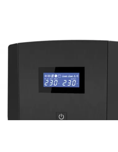 Conceptronic ZEUS03E sistema de alimentación ininterrumpida (UPS) Línea interactiva 1,2 kVA 720 W 6 salidas AC