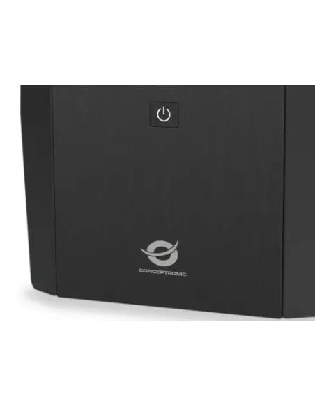 Conceptronic ZEUS03E sistema de alimentación ininterrumpida (UPS) Línea interactiva 1,2 kVA 720 W 6 salidas AC