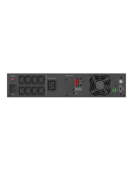 Conceptronic ZEUS51E3K sistema de alimentación ininterrumpida (UPS) Doble conversión (en línea) 3 kVA 3000 W 9 salidas AC