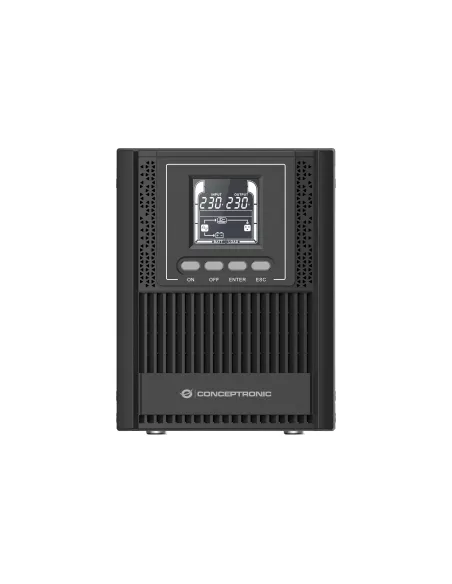 Conceptronic ZEUS52ES1K sistema de alimentación ininterrumpida (UPS) Doble conversión (en línea) 1 kVA 900 W 3 salidas AC