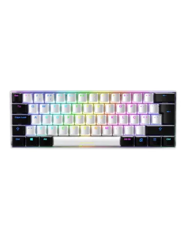 Teclado gaming sharkoon skiller sgk50 s4 kailh red blanco portugues