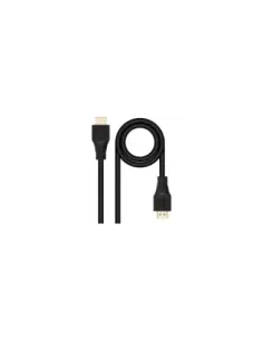 Cable HDMI 1.4 Nanocable 10.15.4703/ HDMI Macho - HDMI Macho/ 3m/ Negro