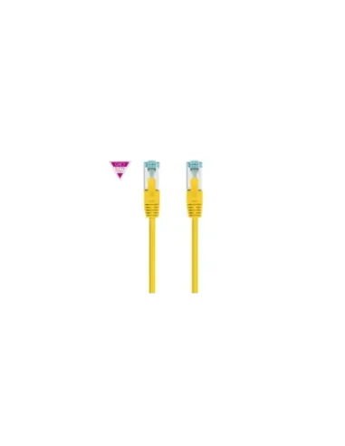 Cable de Red RJ45 SFTP Nanocable 10.20.1700-L25-Y Cat.7/ LSZH/ 25cm/ Amarillo