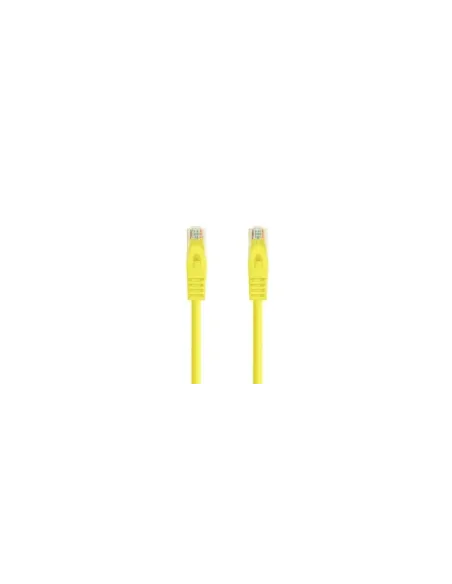 Cable de Red RJ45 UTP Nanocable 10.20.1800-L25-Y Cat.6A/ LSZH/ 25cm/ Amarillo