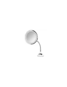 Espejo Cosmético de Pared con Luz Orbegozo ESP 1020/ Telescópico/ Ø17cm