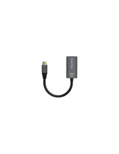 Conversor HDMI 4K 60Hz Aisens A109-0683/ HDMI Hembra - USB Tipo-C Macho/ 15cm/ Gris