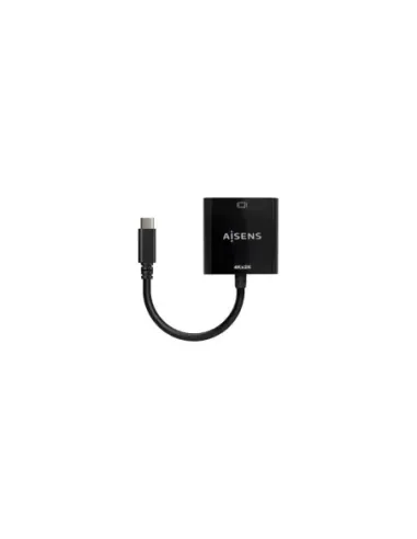 Conversor HDMI 4K 30Hz Aisens A109-0684/ HDMI Hembra - USB Tipo-C Macho/ 15cm/ Negro