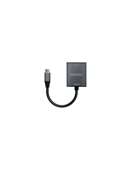 Conversor HDMI 4K 30Hz Aisens A109-0685/ HDMI Hembra - USB Tipo-C Macho/ 15cm/ Gris