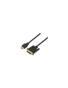 Cable HDMI Aisens A117-0090/ DVI Macho - HDMI Macho/ 1.8m/ Negro