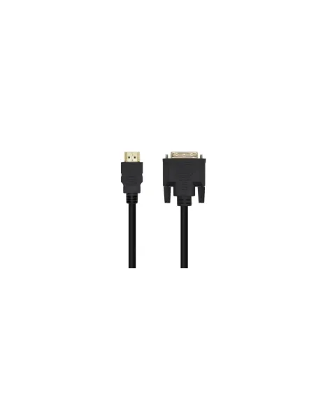 Cable HDMI Aisens A117-0451/ DVI Macho - HDMI Macho/ 3m/ Negro