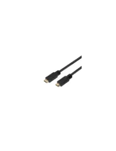 Cable HDMI 2.0 4K Aisens A120-0373/ HDMI Macho - HDMI Macho/ 15m/ Negro