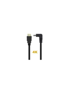 Cable HDMI 2.0 4K Aisens A120-0456/ HDMI Macho - HDMI Macho/ 1m/ Negro