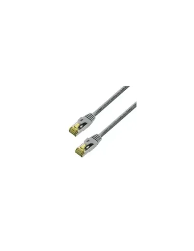 Cable de Red RJ45 S/FTP Aisens A146-0334/ Cat.7/ 1m/ Gris