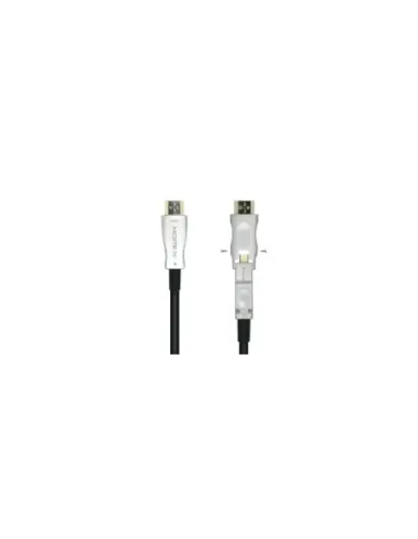 Cable HDMI 2.0 AOC 4K Desmontable Aisens A148-0511/ HDMI Macho / D Macho - HDMI Macho/ 20m/ Negro