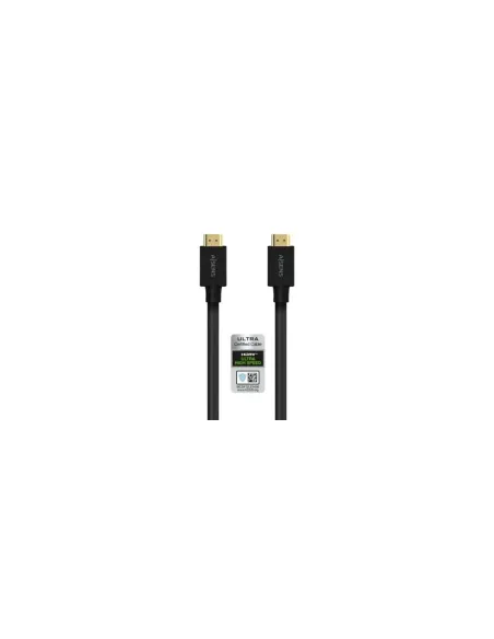 Cable HDMI 2.1 8K Aisens A150-0680/ HDMI Macho - HDMI Macho/ 5m/ Certificado/ Negro