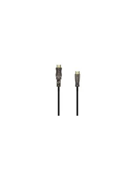 Cable HDMI 2.1 AOC 8K Desmontable Aisens A153-0646/ HDMI Macho / D Macho - HDMI Macho/ 30m/ Negro