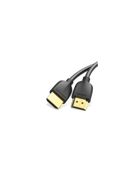 Cable HDMI 2.0 4K Portatil Vention AAIBH/ HDMI Macho - HDMI Macho/ 2m/ Negro