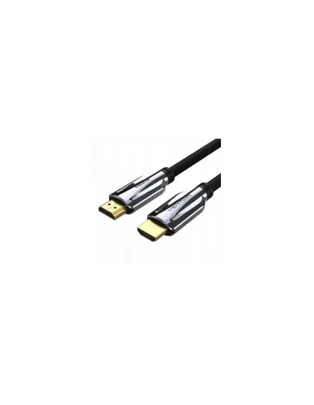 Cable HDMI 2.1 8K Vention AALBI/ HDMI Macho - HDMI Macho/ 3m/ Gris y Negro