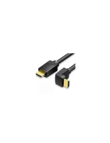 Cable HDMI 2.0 4K Acodado 90º Vention AARBG/ HDMI Macho - HDMI Macho/ 1.5m/ Negro