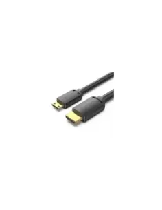 Cable HDMI 4K Vention AGHBF/ HDMI Macho - Mini HDMI Macho/ 1m/ Negro