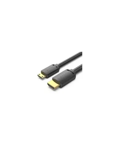 Cable HDMI 4K Vention AGHBF/ HDMI Macho - Mini HDMI Macho/ 1m/ Negro