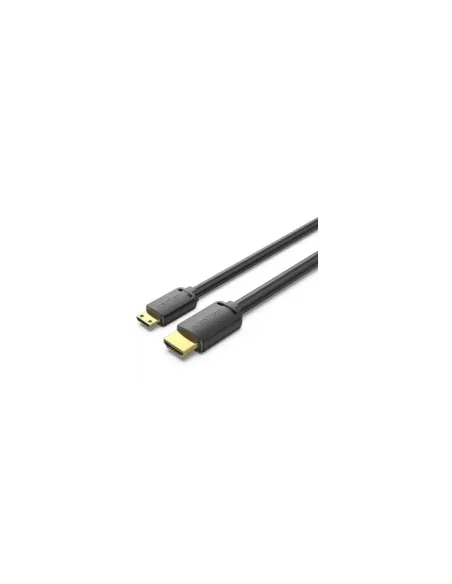 Cable HDMI 4K Vention AGHBH/ HDMI Macho - Mini HDMI Macho/ 2m/ Negro