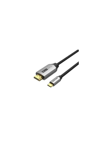 Cable Conversor HDMI 2.0 4K Vention CRBBG/ USB Tipo-C Macho - HDMI Macho/ 1.5m/ Negro