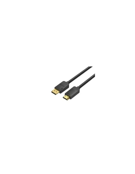 Cable Conversor Vention HADBH/ Displayport Macho - HDMI Macho/ 2m/ Negro