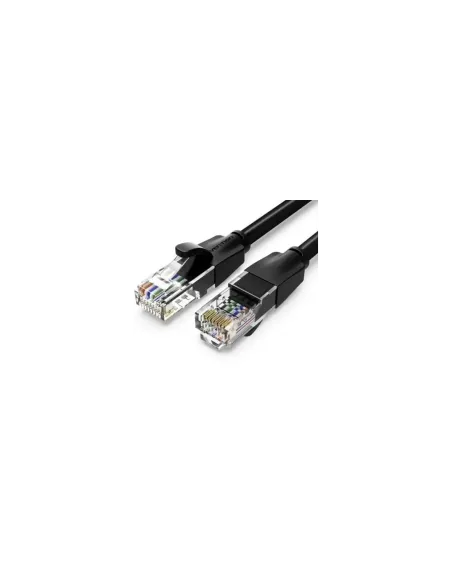 Cable de Red RJ45 UTP Vention IBEBS Cat.6/ 25m/ Negro