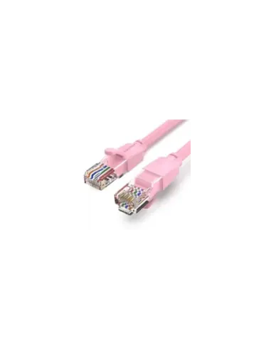 Cable de Red RJ45 UTP Vention IBEPH Cat.6/ 2m/ Rosa
