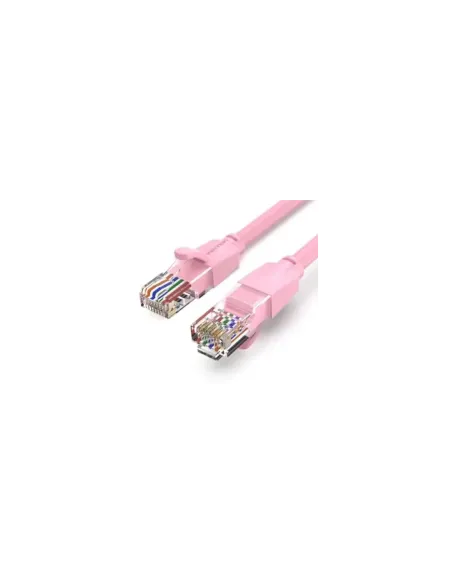 Cable de Red RJ45 UTP Vention IBEPH Cat.6/ 2m/ Rosa