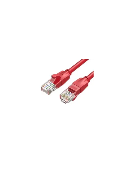 Cable de Red RJ45 UTP Vention IBERF Cat.6/ 1m/ Rojo