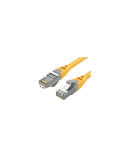 Cable de Red RJ45 SFTP Vention IBHYH Cat.6a/ 2m/ Naranja