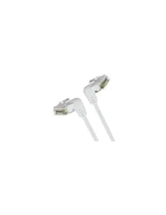Cable de Red RJ45 UTP Vention IBOWG Cat.6A/ 1.5m/ Cabeza Rotatoria 360º/ Blanco