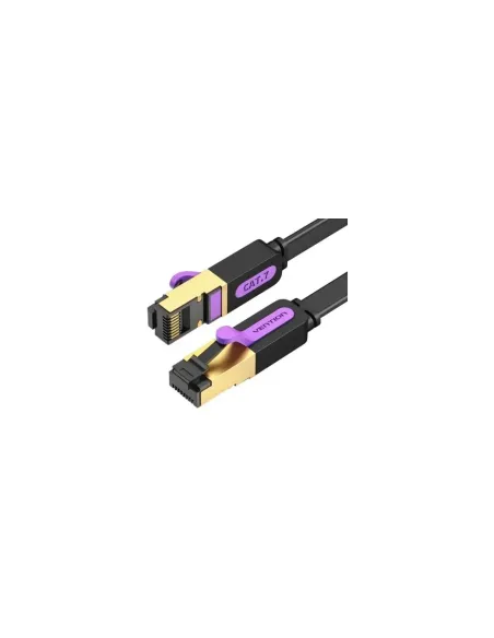 Cable de Red RJ45 SFTP Vention ICDBD Cat.7/ 50cm/ Negro
