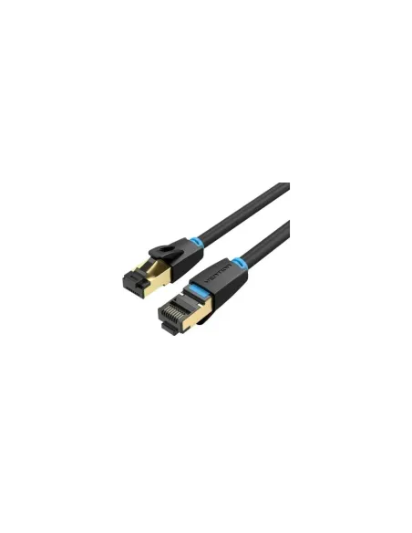 Cable de Red RJ45 SFTP Vention IKABD Cat.8/ 50cm/ Negro